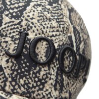 JOOP! Damen Cap - Schlangenprint, Kappe, Logo, One Size Beige/Schwarz