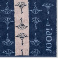 JOOP! Duschtuch - Divided, Cornflower, Wendetuch, Walkfrottier, Baumwolle Blau 80x150 cm