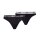 PUMA Damen String - Iconic, Soft Cotton Modal Stretch, 4er Pack Schwarz XL