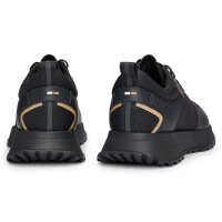 BOSS Herren Sneaker - Jonah Runn meth, Turnschuh, Freizeit, Logo Schwarz EUR 44