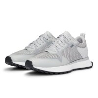 BOSS mens sneaker - Jonah Runn meth, trainers, leisure, logo White EUR 44 (UK 10)