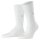 Burlington Herren Socken 2er Pack - DUBLIN, Kurzstrumpf, Logo, One Size, einfarbig Weiß 40-46