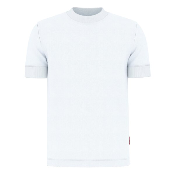 JOOP! JEANS Herren T-Shirt - Cedric, Rundhals, Kurzarm, Baumwollmischung Weiß M