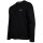 BOSS Herren Langarmshirt, Waffeloptik -  Waffle Longsleeve, Langarmshirt, Rundhals, Logo, Baumwollmischung Schwarz M