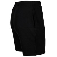 BOSS Herren Shorts, Waffeloptik - Waffle Short, Sweatshort, Logo, Baumwollmischung  Schwarz S