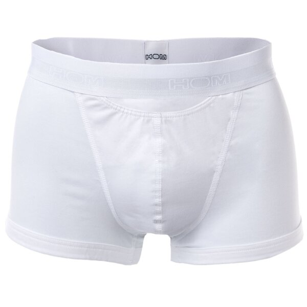 HOM Men Boxer Briefs HO1 - Men Pants, Boxershorts, Premium Cotton Modal White M (Medium)