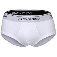 DOLCE & GABBANA mens briefs, 3-pack - Brando briefs, stretch cotton Black/white/grey XXL (XX-Large)