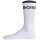 BOSS Herren Socken, 6er Pack - QS Stripe, kurze Länge, Logo, Baumwoll-Mix Schwarz/Weiß/Blau 43-46
