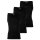 BOSS Herren Unterhemden, 3er Pack, gerippt - Tank Top RibClassic, Rundhals, Baumwolle Schwarz S