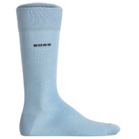 BOSS Mens Socks, 5 Pack - 5P RS Uni Colors CC, Cotton Mix, Logo, Solid Colour Black/Blue/Green 39-42
