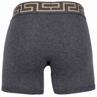 VERSACE Herren Boxershorts  - TOPEKA, Bi-Stretch, Organic Cotton, einfarbig Dunkelgrau M