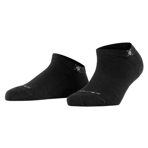 Burlington Damen Sneaker Everyday 2er Pack - Mesh Struktur, Onesize, 36-41 Schwarz