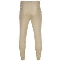 HUGO Herren Hose lang - Doak212, Jogginghose, Logo, Baumwolle Beige (Open Beige 285) L
