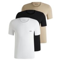 BOSS Herren T-Shirt, 3er Pack - Classic, Rundhals, Kurzarm, Baumwolle