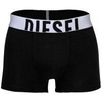 DIESEL Mens Boxershorts, 3-pack - DAMIEN-D-POP, trunks, cotton stretch Black S (Small)