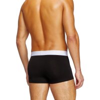 DIESEL Mens Boxershorts, 3-pack - DAMIEN-D-POP, trunks, cotton stretch Black S (Small)