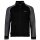BOSS Herren Sweatjacke - Tracksuit Jacket, Stehkragen, Zip, Logo, Baumwoll-Mix Schwarz M