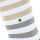 Burlington Herren Socken - Blackpool, Baumwolle, Streifen, Logo, One Size White/Brown 40-46