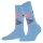 Burlington Damen Socken, 2er Pack - Geschenk-Set, Argyle, Raute, Onesize Blau/Rosa 36-41