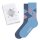 Burlington Ladies Socks, 2 Pack - Gift Set, Argyle, Rhombus, Onesize Blue/Pink 36-41 (UK 4-7.5)