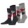 Burlington Herren Socken, 2er Pack - Argyle, Clip, One Size, 40-46