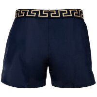 VERSACE Herren Badeshorts - Poly Golfo, Swim Shorts, Boxer, Badehose, gewebt Dunkelblau 2XL