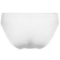 AMMANN Mens Briefs 3 pack - Cotton & More mini briefs, tone-on-tone stripes, cotton blend White M (Medium)