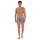 HOM Mens swim briefs - Swim Micro Briefs, Colibris, swimming trunks, patterned Blue L (Large)