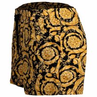 VERSACE Herren Badeshorts - Barocco, Swim Shorts, Boxer, Badehose, gemustert, gewebt Gelb XL