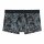 HOM Herren Boxershorts - Trunk, Tigers, Unterhose, gemustert Dunkelgrau S