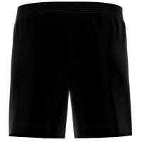 AMMANN Mens Boxer Shorts 3 pack - Basic Cotton jersey boxer shorts, loose cut, cotton Black L (Large)