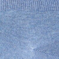 FALKE mens socks, 2-pack - Happy, sneaker socks, cotton Blue 43-46 (UK 8,5-11)