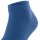 FALKE Herren Sneakersocken - Sensitive London, Socken, Baumwolle, Logo, einfarbig Blau 43-46