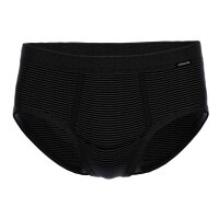 AMMANN Herren Slip 3er Pack - Jeans, Eingriff, Weichbund, Baumwollmischung Anthrazit M