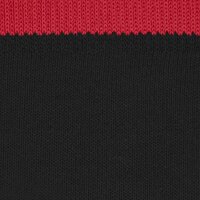 FALKE Herren Sportsocken - RU4 Endurance, Laufsocken, Mittlere Polsterung Schwarz/Rot 46-48