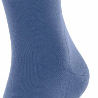 FALKE Unisex Sports Socks - Run, casual Socks, unicoloured Blue (Smoky Blue) 46-48 (UK 11-12.5)