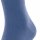 FALKE Unisex Sports Socks - Run, casual Socks, unicoloured Blue (Smoky Blue) 46-48 (UK 11-12.5)