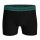 BJÖRN BORG Herren Boxershorts, 12er Pack - Cotton Stretch Boxer, Logo, einfarbig Schwarz/Blau/Grün/Orange M