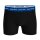 BJÖRN BORG mens boxer shorts, 12-pack - cotton stretch boxer, logo, single-coloured Black/Blue/Green/Orange M (Medium)
