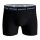 BJÖRN BORG Herren Boxershorts, 3er Pack - Cotton Stretch Boxer Trunks, Baumwolle, Logobund Schwarz/Blau/Rot M
