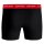 BJÖRN BORG mens boxer shorts, 3-pack - cotton stretch boxer trunks, cotton, logo waistband Black/Blue/Red M (Medium)