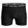 BJÖRN BORG Herren Boxershorts, 5er Pack - Cotton Stretch Trunks, Unterhose, Baumwolle, Logobund Schwarz/Weiß M