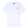 ellesse Mens T-shirt - CASSICA, short sleeve, round neck, logo, cotton, solid colour White 2XL (XX-Large)