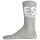 DIESEL Unisex Socken, 3er Pack - SKM-RAY Threepack, Rippbündchen, Logo, uni Schwarz/Grau/Weiß 35-38