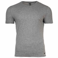 DIESEL mens T-shirt, 3-pack - RANDAL, undershirt, round neck, short sleeves, cotton Black/Grey/White S (Small)