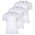DIESEL mens T-shirt, 3-pack - RANDAL, undershirt, round neck, short sleeves, cotton White S (Small)