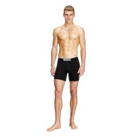 DIESEL Mens Boxer Shorts, 3-Pack - MAX, Boxer Briefs Long, Cotton Stretch Black M (Medium)