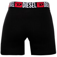 DIESEL Mens Boxer Shorts, 3-Pack -MAX-D-CORE, Boxer Briefs Long, Cotton Stretch Black S (Small)