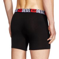 DIESEL Mens Boxer Shorts, 3-Pack -MAX-D-CORE, Boxer Briefs Long, Cotton Stretch Black 2XL (XX-Large)