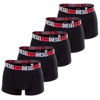 DIESEL Mens Boxer Shorts, Pack of 5 - UMBX-DAMIENFIVEPACK, Trunks, Cotton Stretch Black M (Medium)